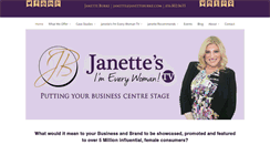 Desktop Screenshot of janetteburke.com